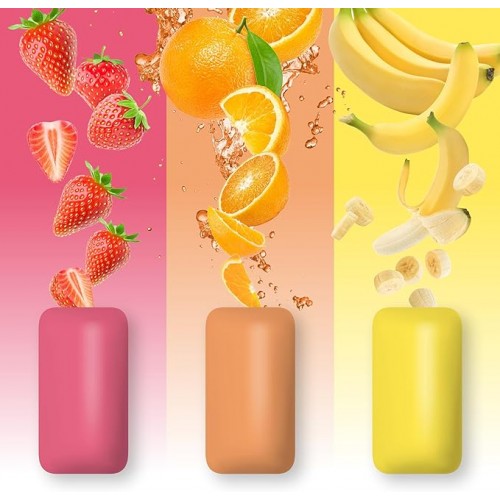 Pur GF Jumbo Gum ( Strawberry/Orange/Banana)81g