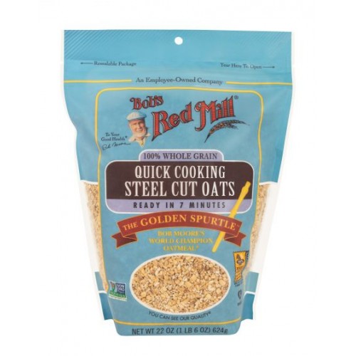 Bob's Red Mill Quick Cooking Steel Cut Oats 624g