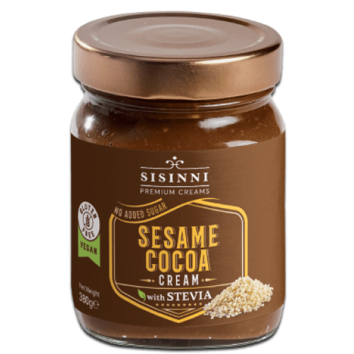 SISINNI GF Sesame Cream with Cocoa (No-Sugar-Added) 380g