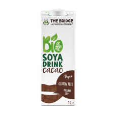 THE BRIDGE  Organic Soya Drink with Cacao 1L