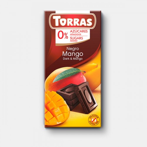 Torras  Dark Chocolate with Mango 75g 