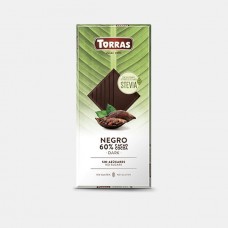 Torras  Dark Chocolate Sweetened with Erythritol and Stevia (60% Cacao) 100g