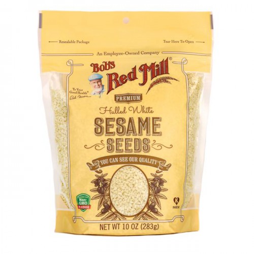Bob's Red Mill Hulled White Sesame Seeds 283g