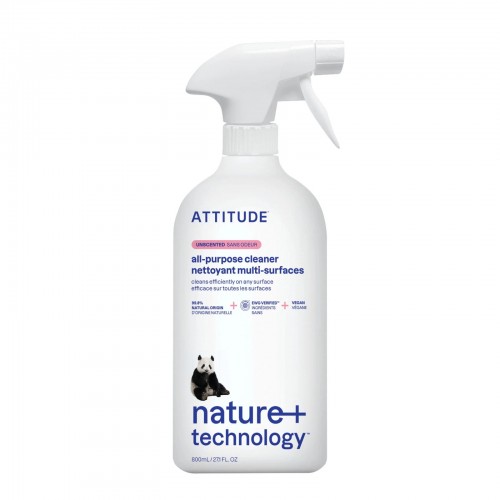 Attitude All Purpose Cleaner Unscented (Disinfectant 99.8%) 800 ml