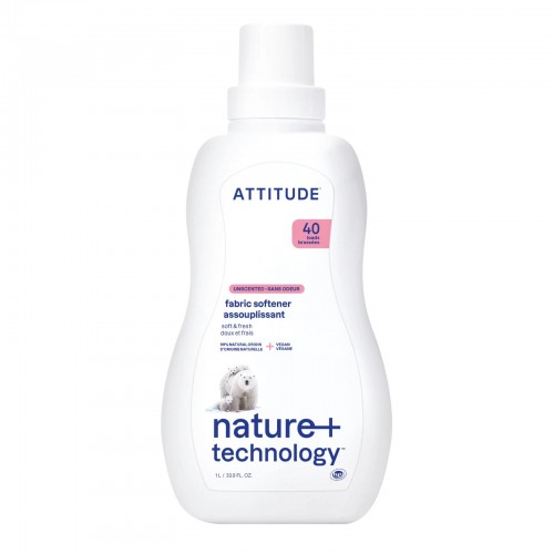 Attitude Unscented Fabric Softener1L