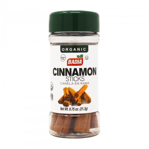 BADIA Organic Cinnamon Sticks 21.3g