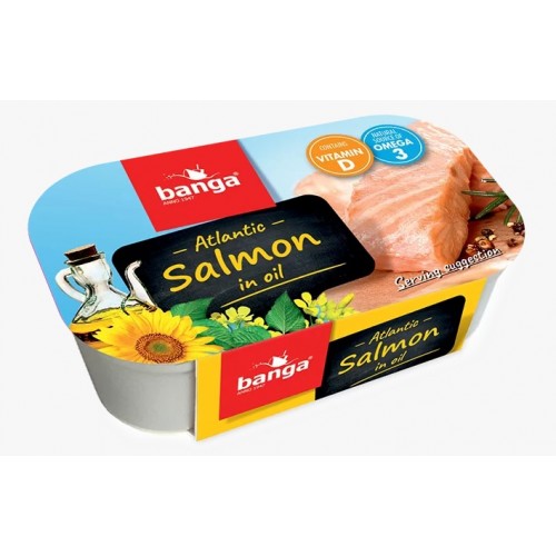 Banga Atlantic Salmon in Oil 120g