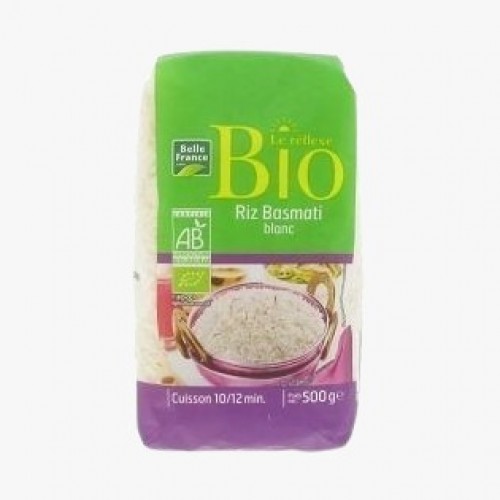 Belle France Organic White Basmati Rice 500g