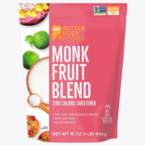 BETTER BODY FOODS Monk Fruit Blend 454g