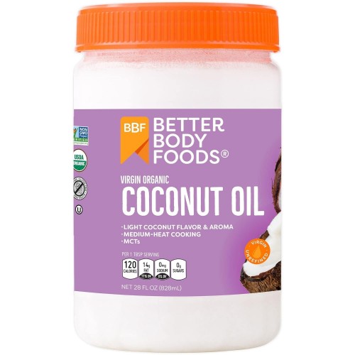 BETTER BODY FOODS Virgin Organic Coconut Oil 828ml