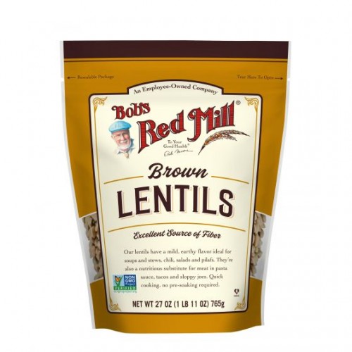 Bob's Red Mill Brown Lentils 765g