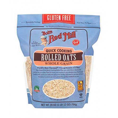 Bob's Red Mill GF Quick Cooking Rolled Oats Whole Grain 794g