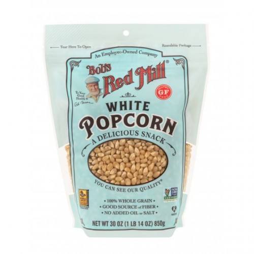 Bob's Red Mill GF White Popcorn 850g