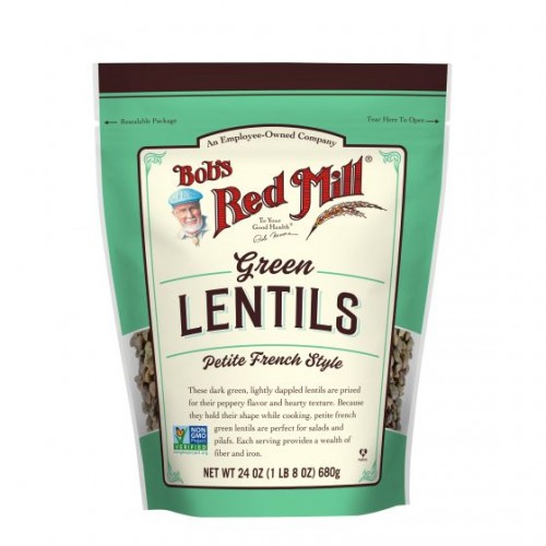 Bob's Red Mill Green Lentils 680g