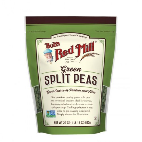 Bob's Red Mill Green Split Peas 822g