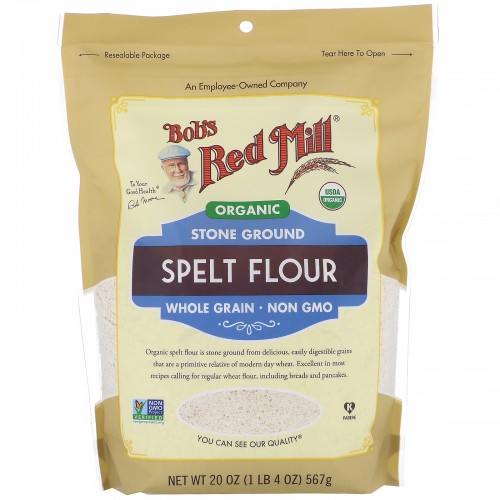 Bob's Red Mill Organic Stone Ground Spelt Flour 567 g