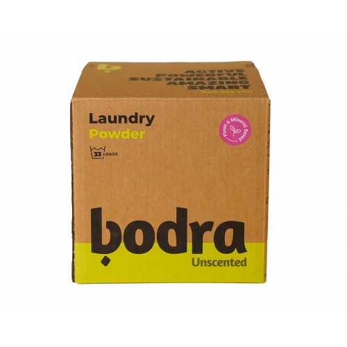 BODRA Unscented Laundry Powder 1Kg