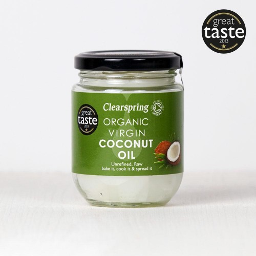 Clearspring Organic Coconut Oil (unrefined) 200 ml