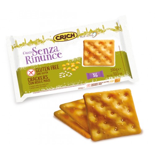 CRICH GF Crackers with Rice & Corn 200g