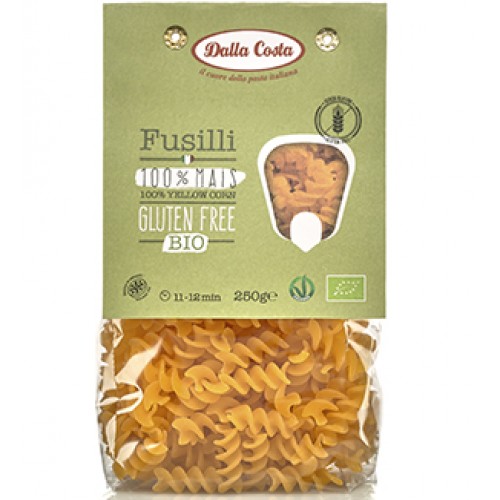 Dalla Costa Organic GF Yellow Corn Fusilli 250g
