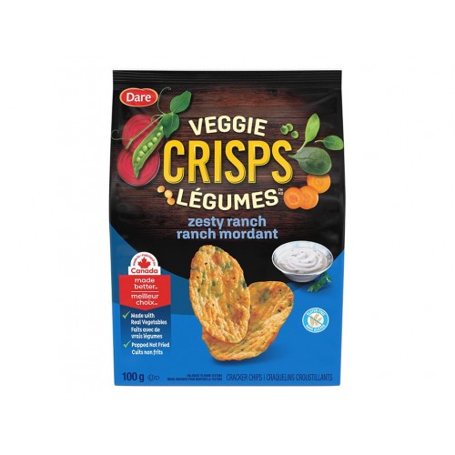 Dare Veggie Crisps Spicy Zesty Ranch 100g