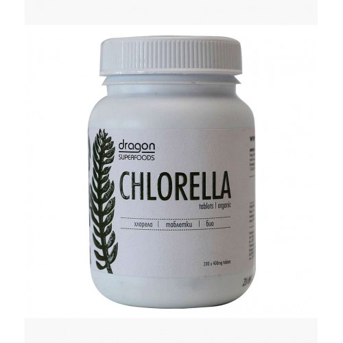 Dragon Organic Chlorella Tablets 200*400mg Tablets
