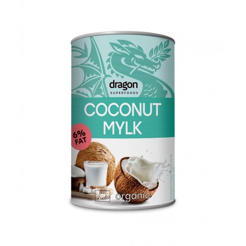 Dragon Organic Coconut Milk 400ml (6% Fat)