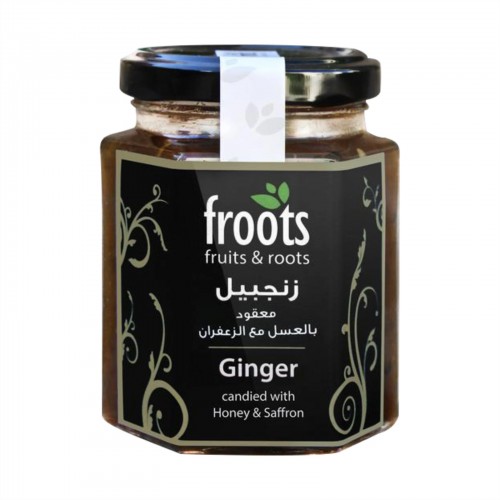 froots Ginger Candied with Honey & Saffron 230g