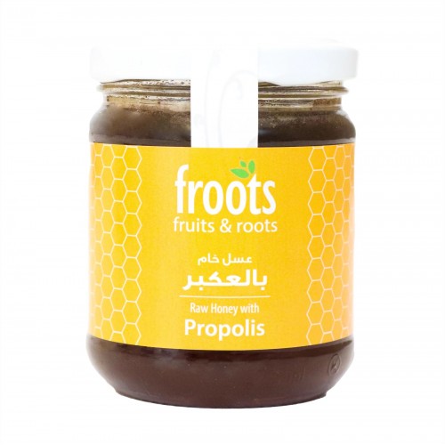 froots Raw Honey with Propolis 250g