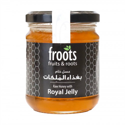 froots Raw Honey with Royal Jelly 250g