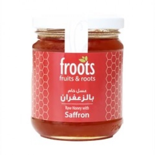froots Raw Honey with Saffron 250g
