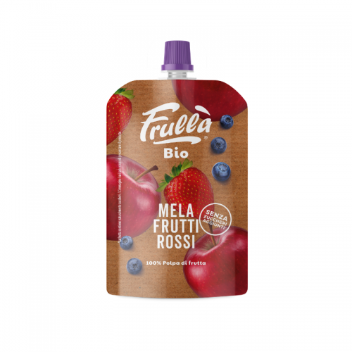 Frutta Organic Apple, Strawberry & Blueberries Puree 100g