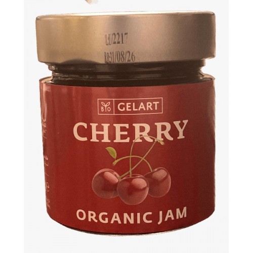 GELART ORGANIC Cherry JAM 300g