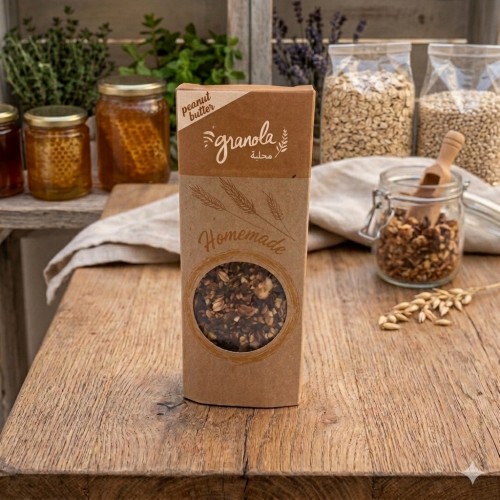 جرانولا شوب لوح زبدة الفستق 60غ
