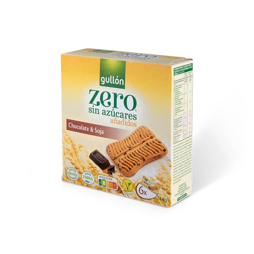 gullon Chocolate & Soy Biscuits 144g
