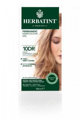HERBATINT Hair Colour 10DR Light Copperish Gold 150ml