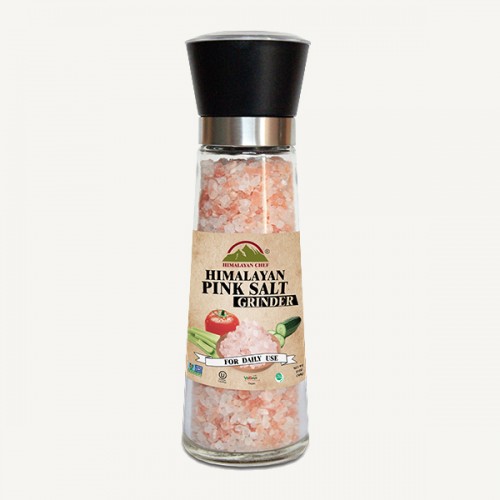 Himalayan Chef Pink Salt Grinder 368g