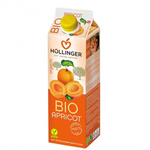 Hollinger Organic Bio Apricot Nectar ( Directly Pressed ) 1 l