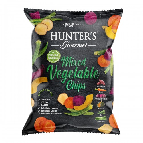 HUNTER FOODS GF Mixed Vegetable Chips 75g