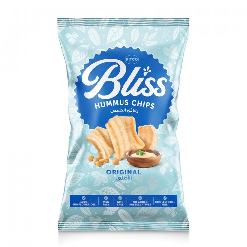 KITCO Bliss Hummus Chips Original (GF) 27g