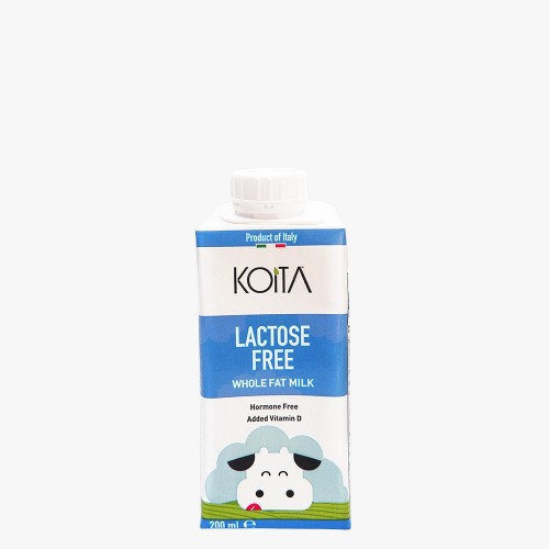 Koita Lactose Free Whole Milk 200ml