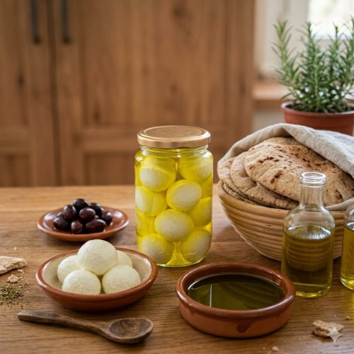 Labaneh Balls with Olive Oil 300g