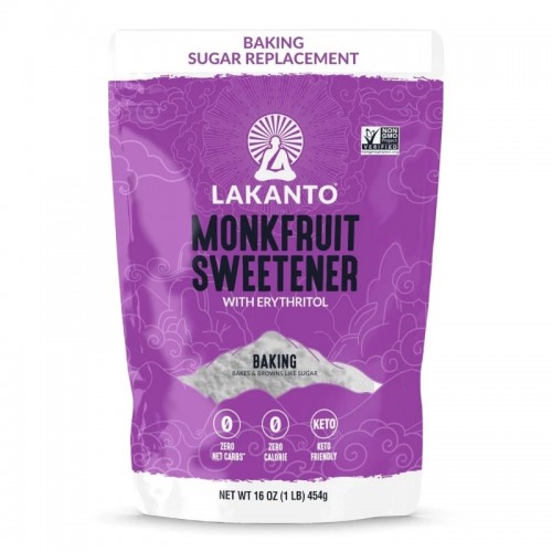 LAKANTO Classic Monk fruit with Erythritol (Baking) 454g