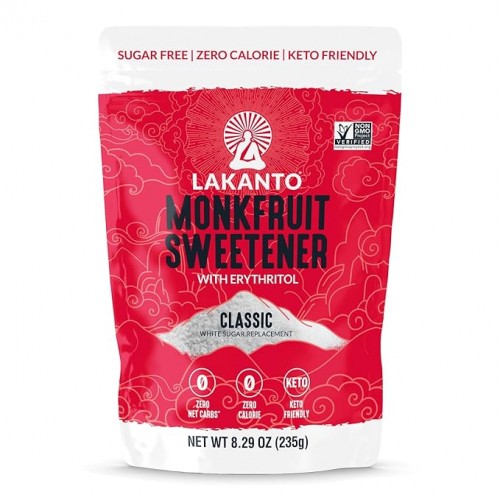 LAKANTO Classic Monk fruit with Erythritol 235g