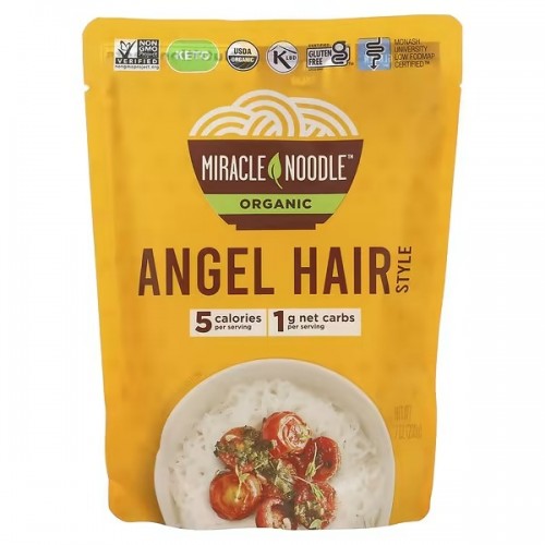 MIRACLE NOODLE Organic GF Angel Hair Style 200g