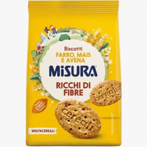 Misura Whole-Meal Biscuits with Cereals 330g