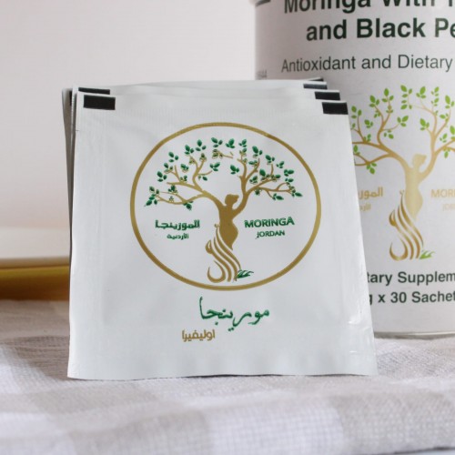 Moringa Jordan Moringa with Turmeric & Black Pepper 30 Sachet
