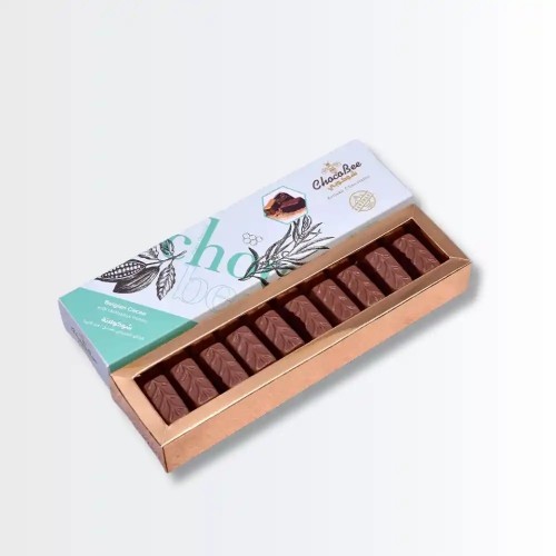 Mujeza Miracle Belgian Chocolate with Eucalyptus Honey 100g