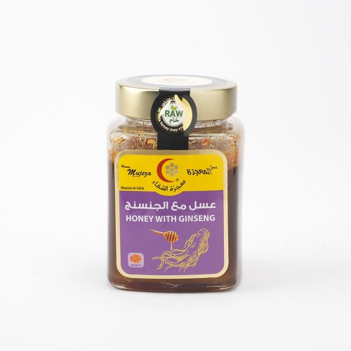 Mujeza Miracle Honey with Ginseng (87% Sidr Honey)