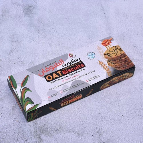 Mujeza Miracle Oat Biscuits with Psyllium Husk & Black Seeds 180g